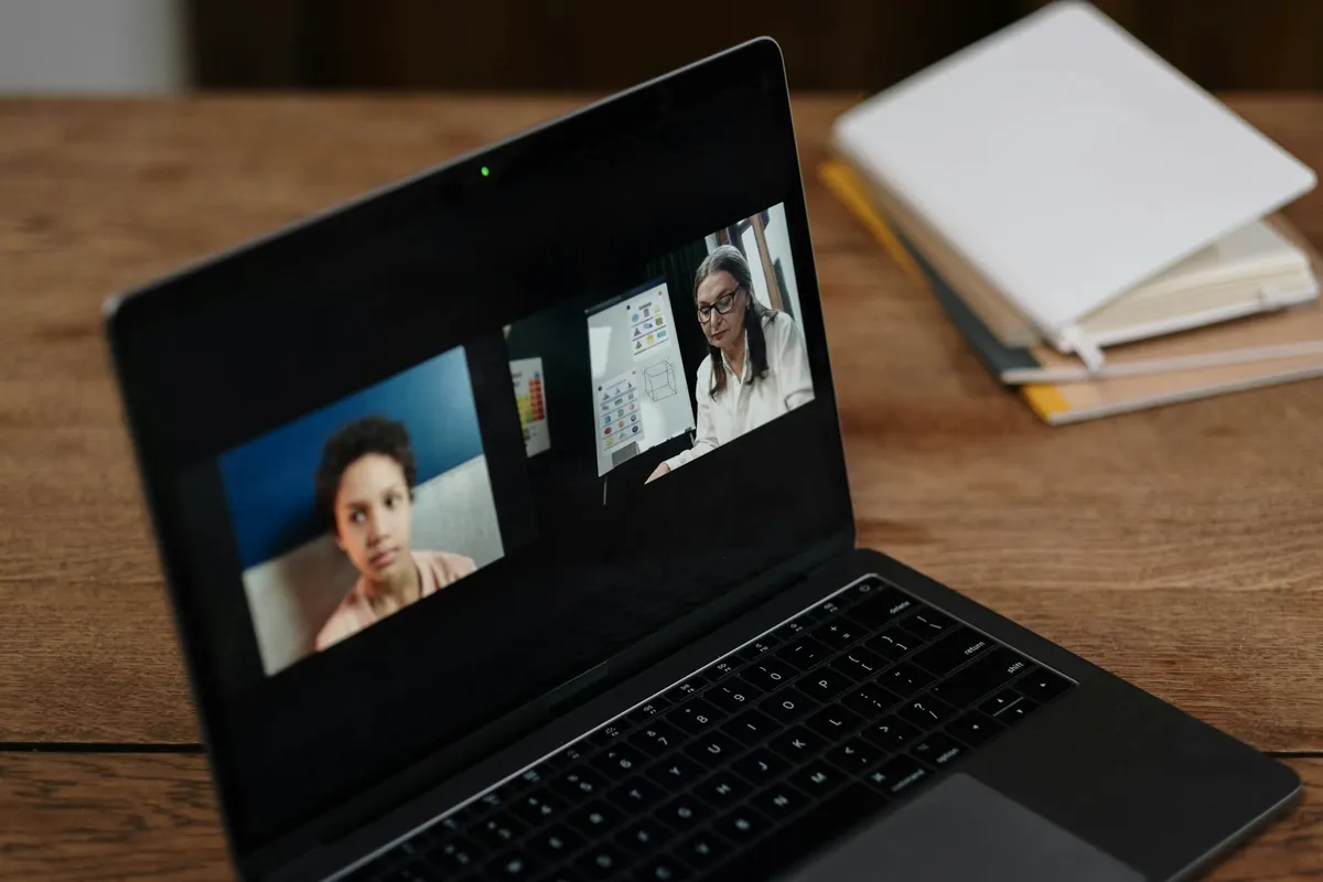 Online conference setup
